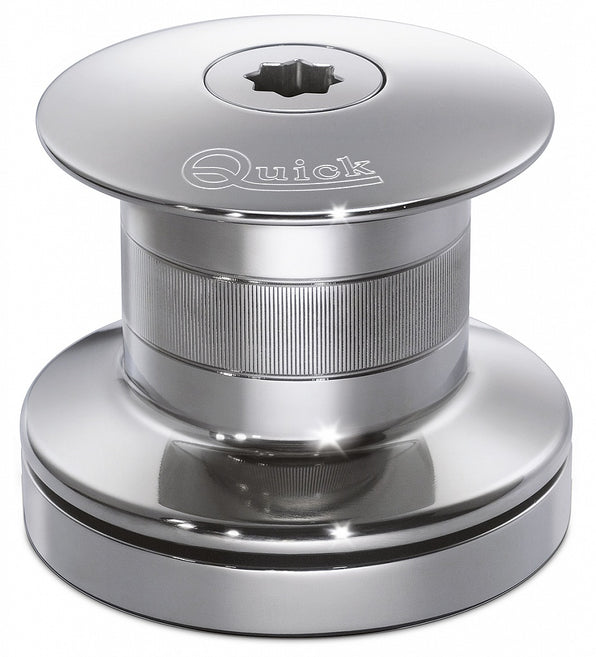 Quick FSTB15240000A00 Tumbler TB4 1524 capstan 1500W 24V, polished stainless capstan drum and base