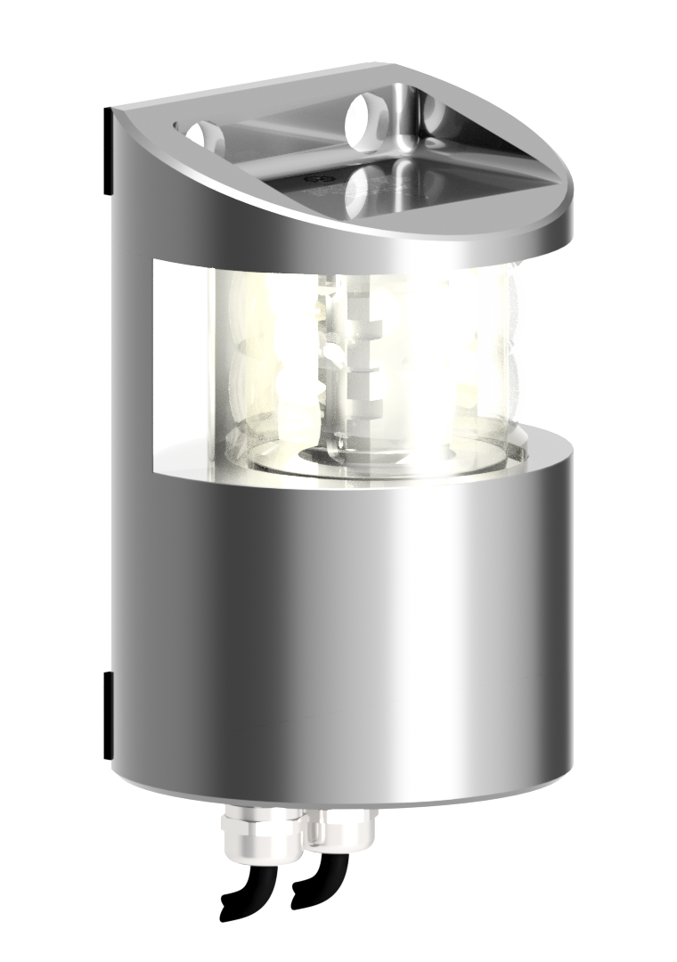 Lopolight NL300-039-CD 225° Masthead, Double Light, Cable Down with 0.7m Cable