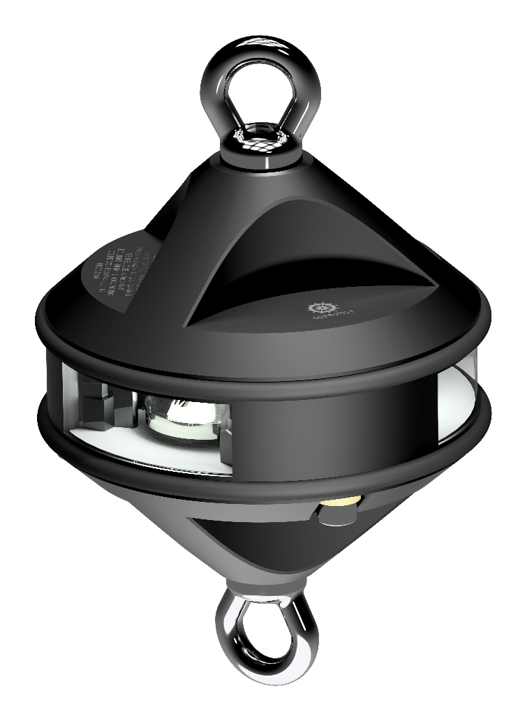 Lopolight NL300-112G2-H1C-B 3nm 360° White, Hoist, Black Anodized