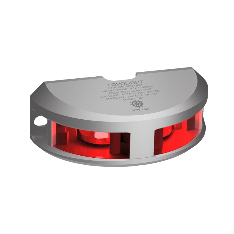 Lopolight NL300-116G2 6M 3nm 180° Red, Silver Anodized