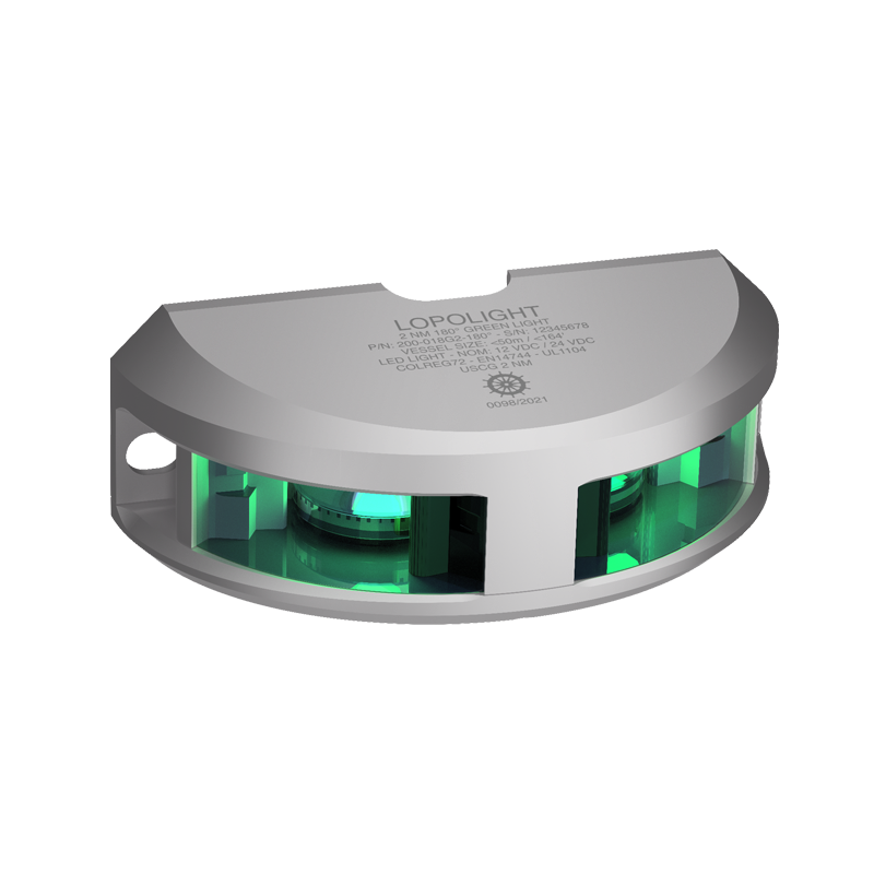 Lopolight NL300-118G2 20M 3nm 180° Green, Silver Anodized