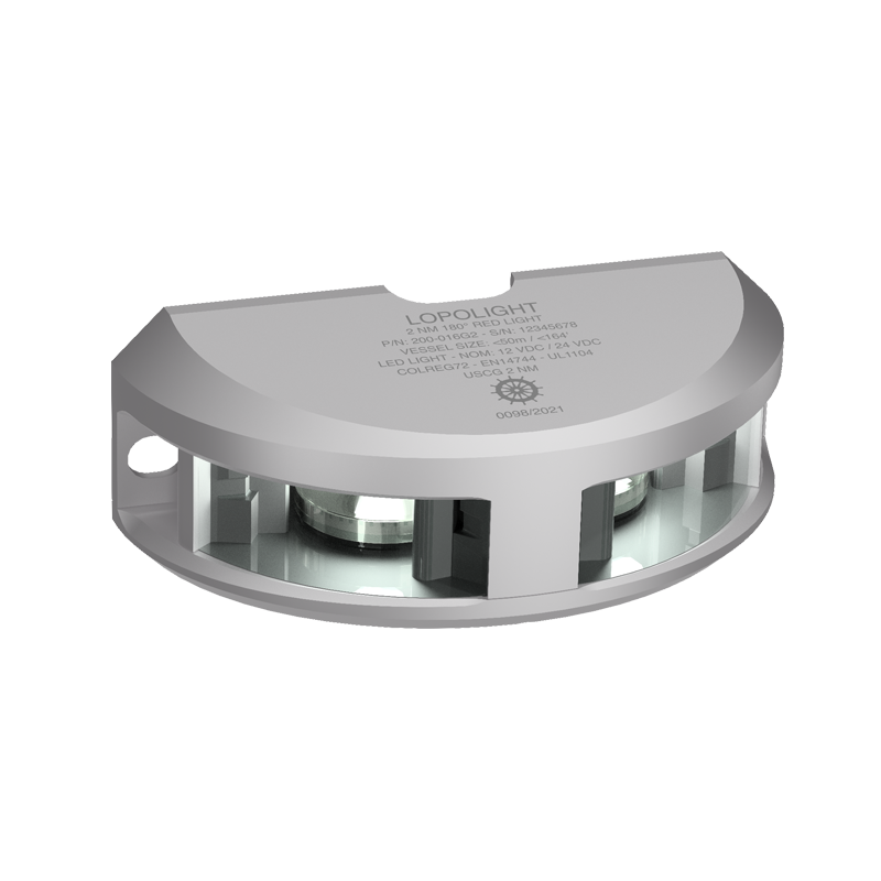 Lopolight NL300-124G2 20M 3nm 180° White, Silver Anodized