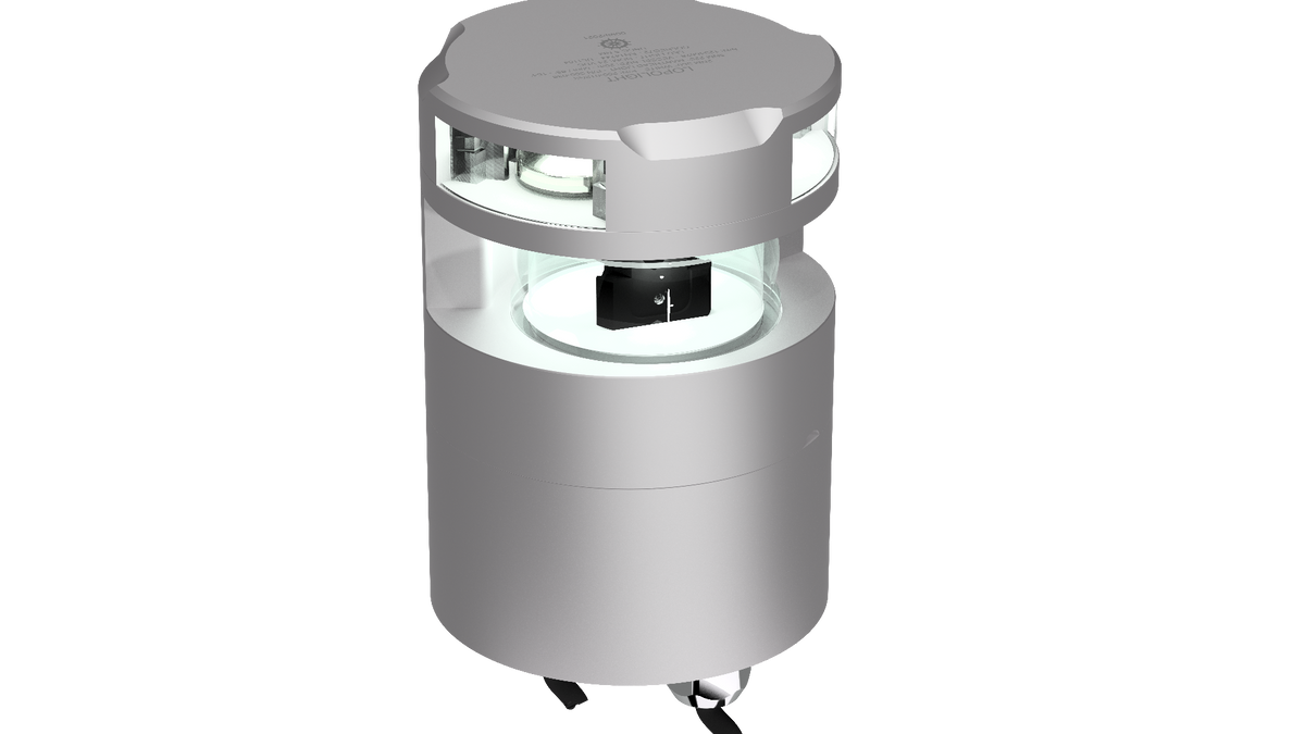 Lopolight NL300-136+112G2 6nm Masthead + 3nm 360° White, Horizontal Mount