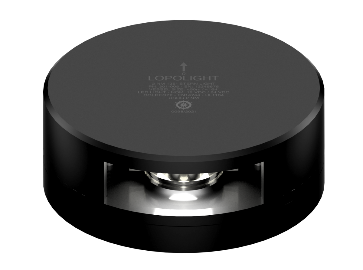 Lopolight NL301-005-B-UL 2nm Stern, Black Anodized