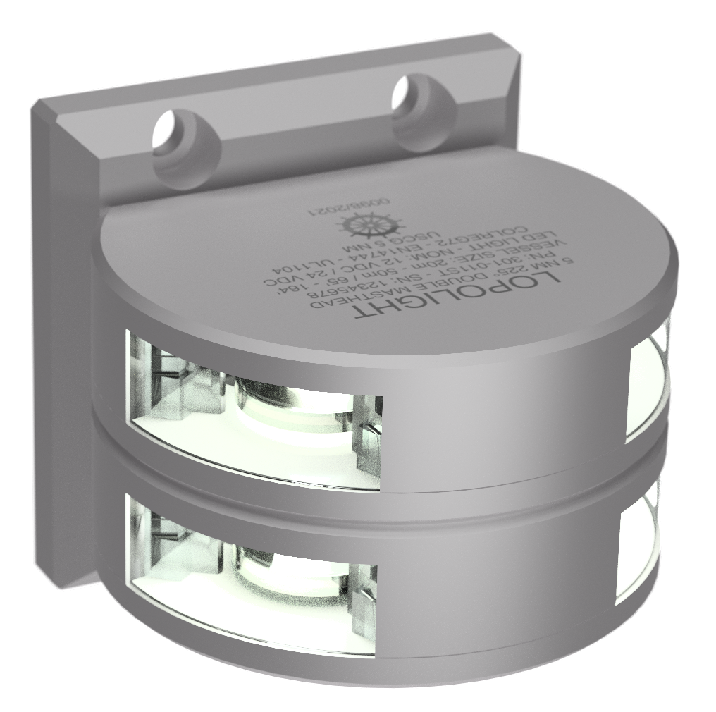 Lopolight NL301-011ST 5nm Masthead, Double Vertical Mount