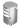 Lopolight NL301-105ST+112G2-CD silver anodised stack of double stern and 360° white lights, three lens tiers