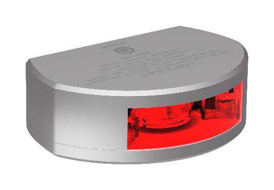 Lopolight NL301-141V 3nm 135° Red Stop Light, Vertical Mount
