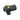 Raymarine M81122 Type 3 12 volt autopilot hydraulic pump, black cast motor housing with yellow port caps on a mount