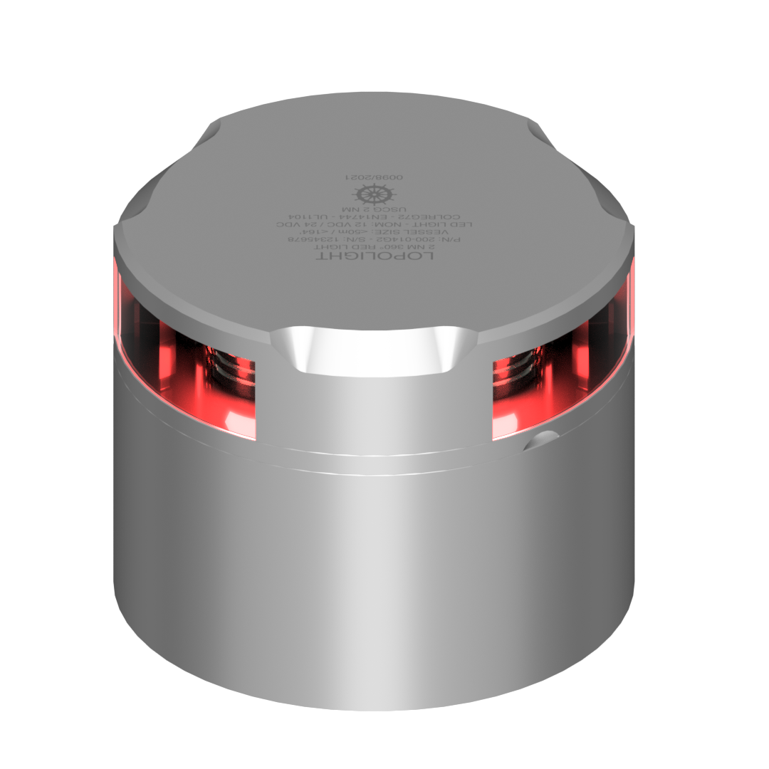 Lopolight NL201-014-CD 2nm 360° Red, Silver with Connector & Alu-base (CD) (lopolight.com image)