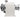Quick FSH53524X2DXA00 Heroes HR5 3524 XB-DX windlass 3500W 24V 12mm anodised, side view, white cover, steel drum
