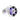 Fusion Signature Series 3 010-02438-01 white wake tower speaker, front view with violet lit grille