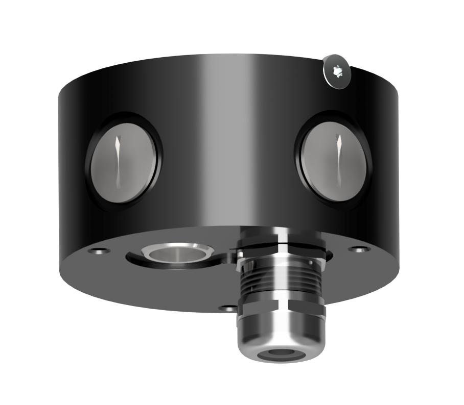 Lopolight NL201-012ST-B-CSCD 2nm 360° White, Double, Black with Conn & Alu-base CSCD (lopolight.com image)