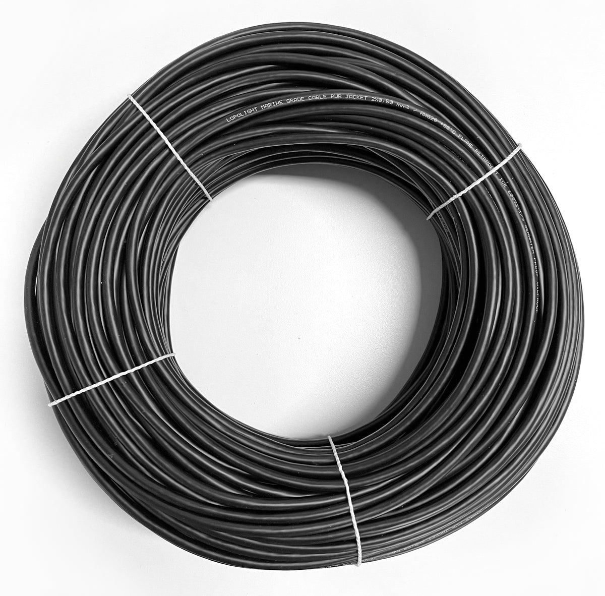 Lopolight NL400-300 100M 100m 2-lead 0.50mm2/AWG20 Tinned Cable (lopolight.com image)
