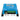 Victron SCC110020170R BlueSolar MPPT 100/20-48 V, edge view of a blue case with green terminals and black fins