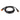 Garmin 010-11617-32 3 m 12-pin transducer extension cable, looped black lead with orange-collared plugs