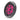 Fusion EL Series v2 010-02080-20 6.5in sports grey speaker, angled view lit pink