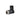 Actisense Micro field fit connector, right-angle female, A2K-FFC-RF, black elbow connector with a knurled ring