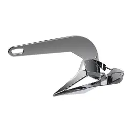 Quick Olympic Anchor, Polished Stainless Steel (10kg)