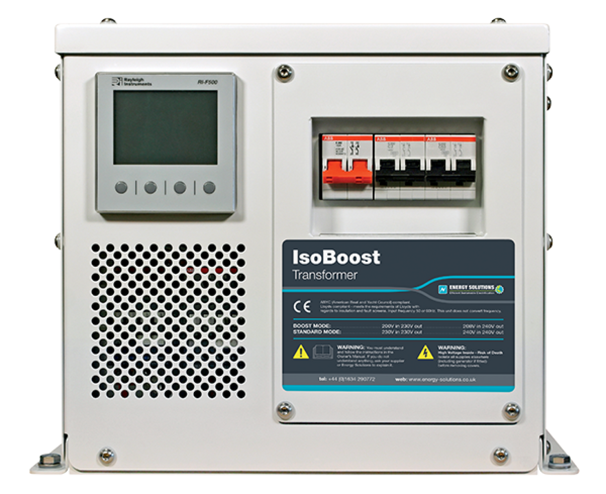 IsoBoost3 15 kVA/63A hull isolation transformer (US Spec)