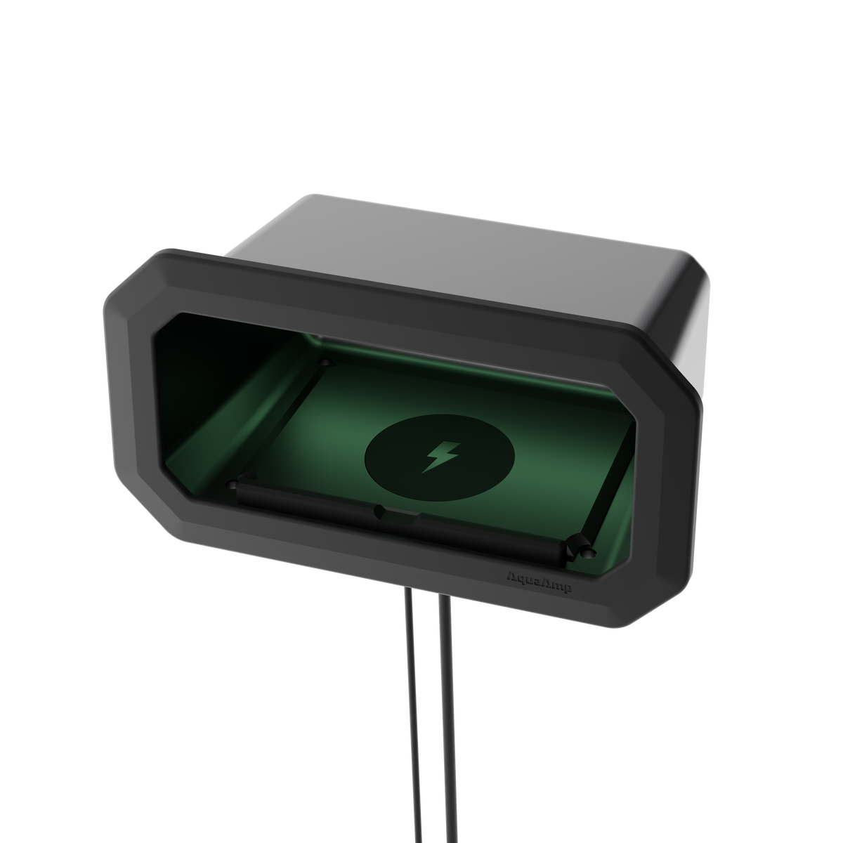 AquaAmp A0725X-1 Cubby with Status Accent LED 25W Qi2.2