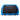 Fusion ActiveSafe 010-12519-02 in blue, closed waterproof box with black lid and Fusion logo