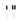 Fusion 010-12896-00 RCA splitter cable, one male and two female gold plugs on white leads, close view