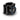 Garmin 010-13983-00 shaft mount for LiveScope 2 transducers, 0 degrees, black clamp with a blue ring