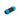 Raymarine A06030 SeaTalk ng backbone extender dongle joiner, black coupler with light blue threaded ends