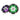 Fusion Signature Series 3 marine speakers 010-02432-11, pair shown with purple and green LED lighting
