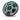 Fusion AP-FL65SPG Apollo 010-02918-03 6.5in LED marine speaker, grey sports grille with aqua lit ring