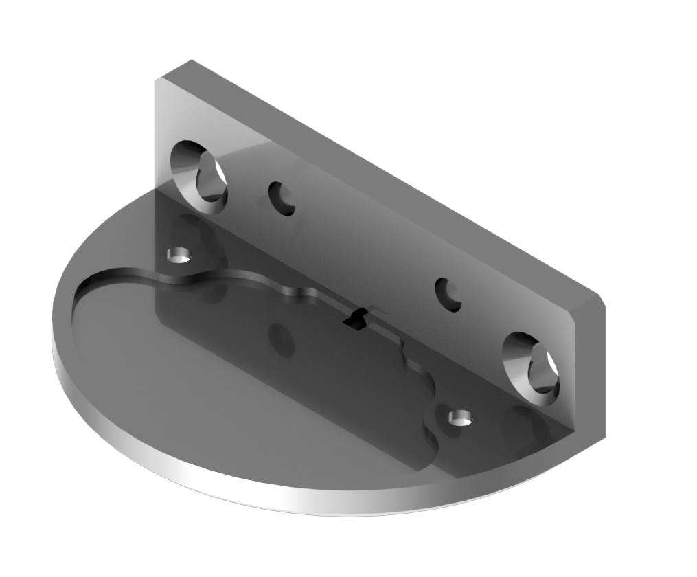 Lopolight NL401-017 Mounting Plate Vertical Sidelights 1, 2 and 3nm Lights