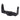Garmin Striker 010-12439-01 tilt swivel mount, larger view of black bracket and round swivel base