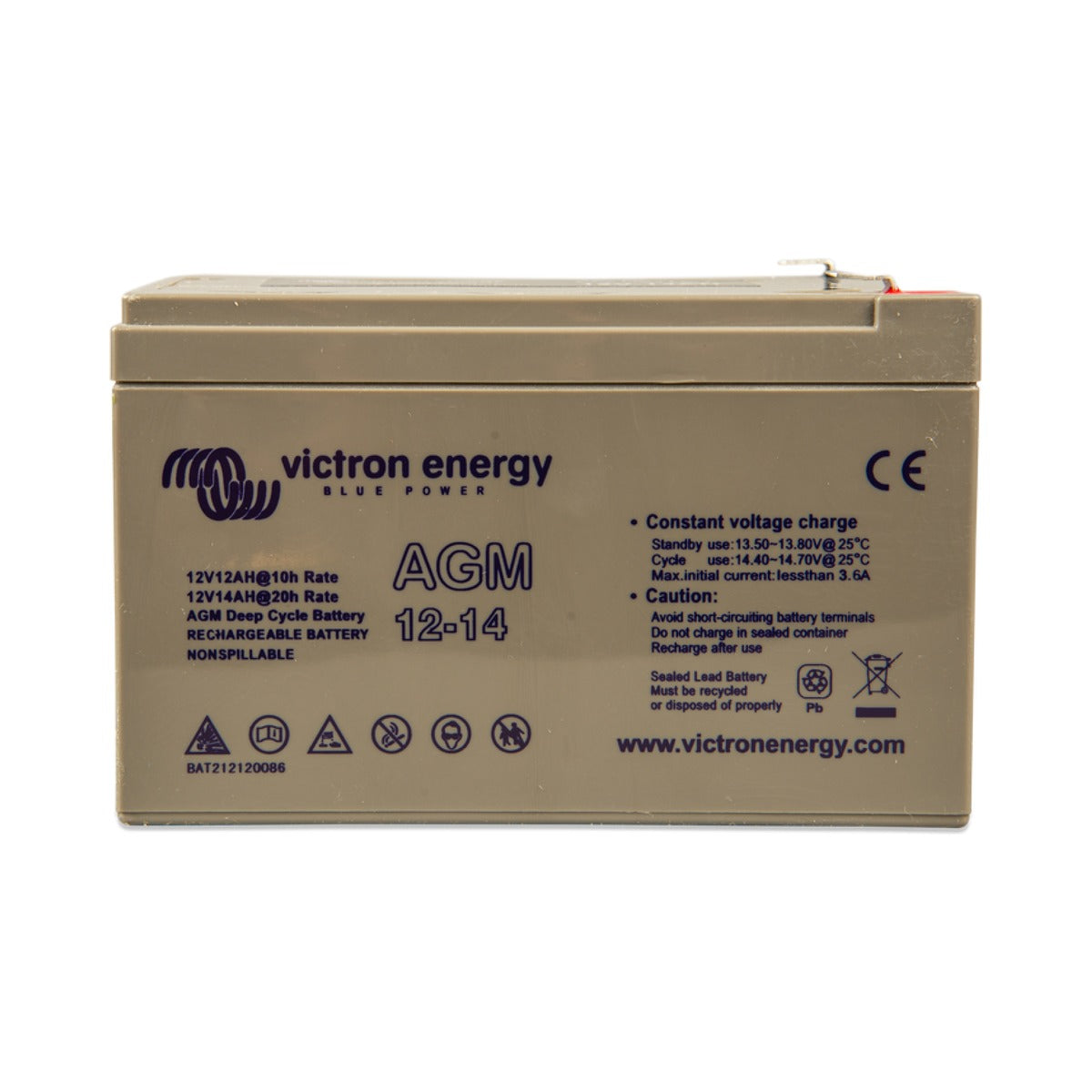 Victron AGM Super Cycle Battery 12V/15Ah (M5)
