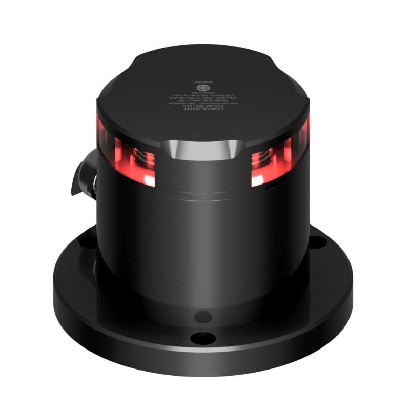 Lopolight NL200-014G2-PRO 2nm 360° Red, Black Anodized