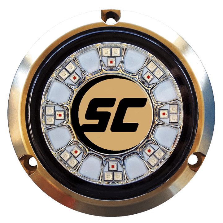 Shadow-Caster SCR-24-AG-BZ-10 SCR-24 Series Bronze Underwater light