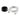 Garmin GA 38 010-12017-30 antenna in black, dome with white coax cable and BNC plugs