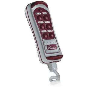 Quick HRC1006L Handheld Remote Control (6-Button, LED Torch)