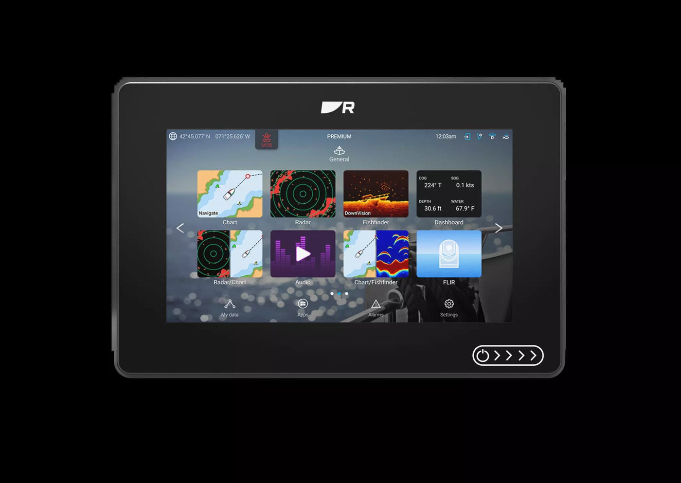 Raymarine Axiom 2 7 inch chartplotter multifunction display (E70720)