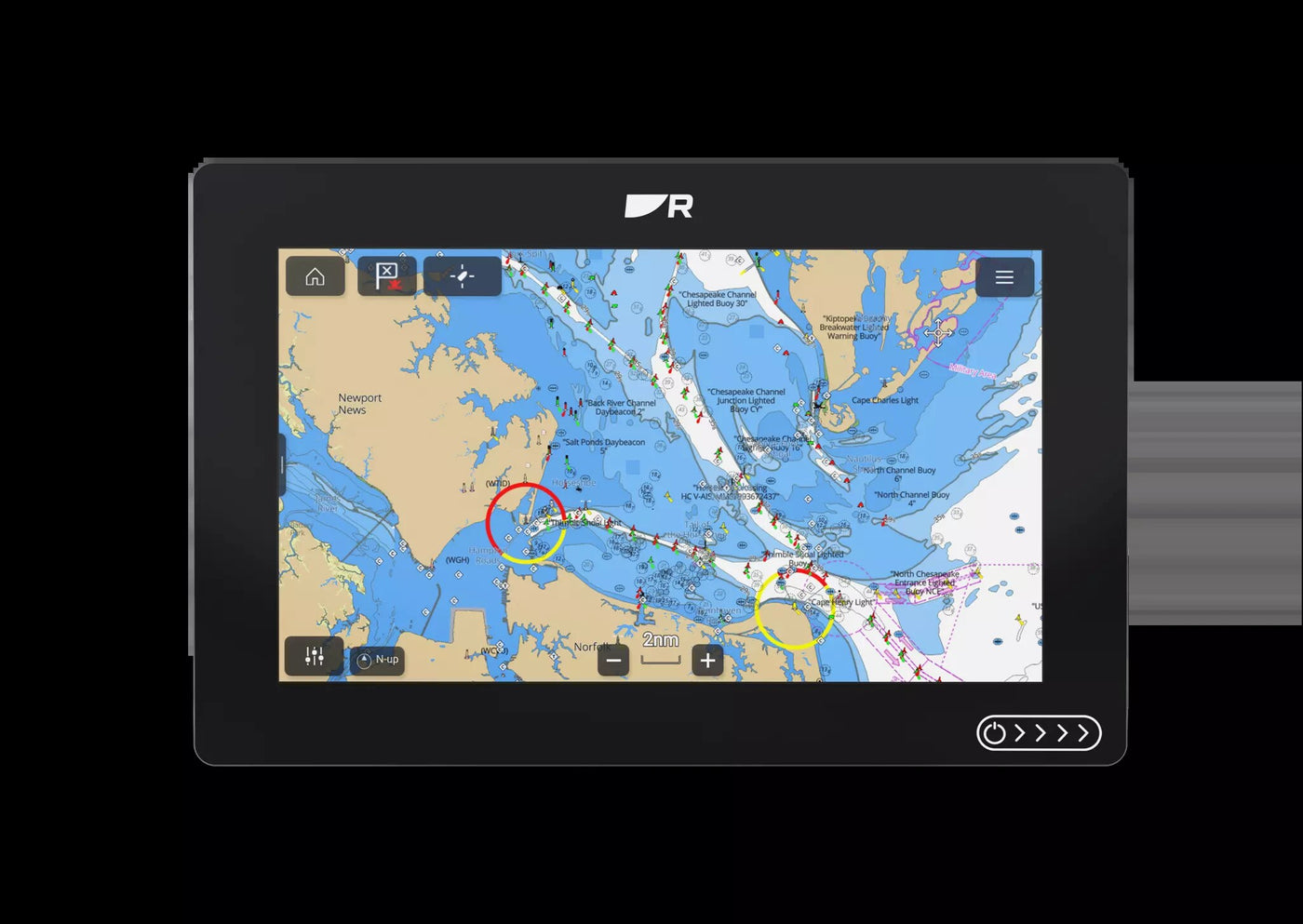 Raymarine Axiom 2 9 inch chartplotter multifunction display (E70722-00-NEU)