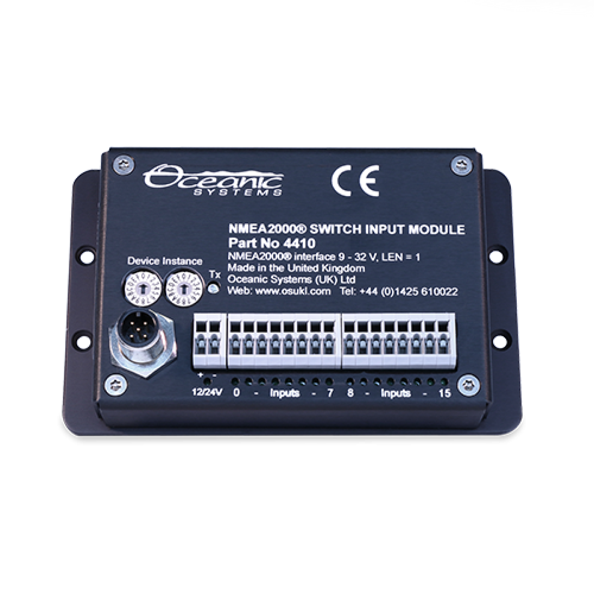 NMEA2000 16-channel switch input module