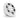 JL Audio M3 7.7 inch marine speaker 010-03068-00, white sport grille in angled front view from the left