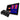 Raymarine E70665 RVM1600 sonar module in front of a black display showing sonar and side scan images