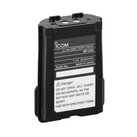 Icom BP-245H Li-ion Battery Pack 7.2v/2150 (typ) mAh for IC-M71/M73