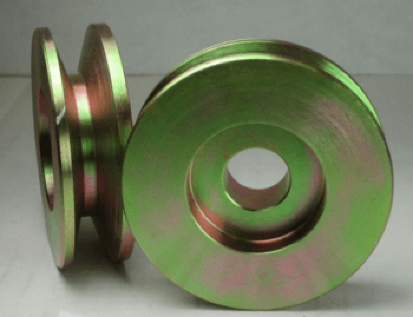 Pulley, Single, 2.7" x 1/2" DeepV, 17mm Bore