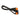 Garmin transducer right angle adapter cable 010-12098-10, 12-pin with orange connectors at both ends