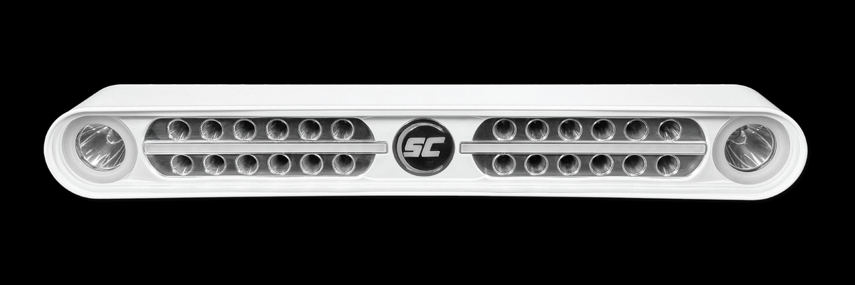 Shadow-Caster SCM-EAGLE-RAY-R-WH Eagle Ray High Brightness Light Bar White Housing