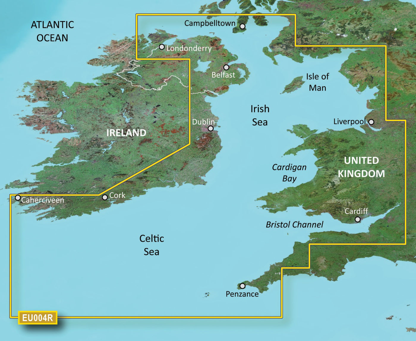 BlueChart® g3 HXEU004R - Irish Sea