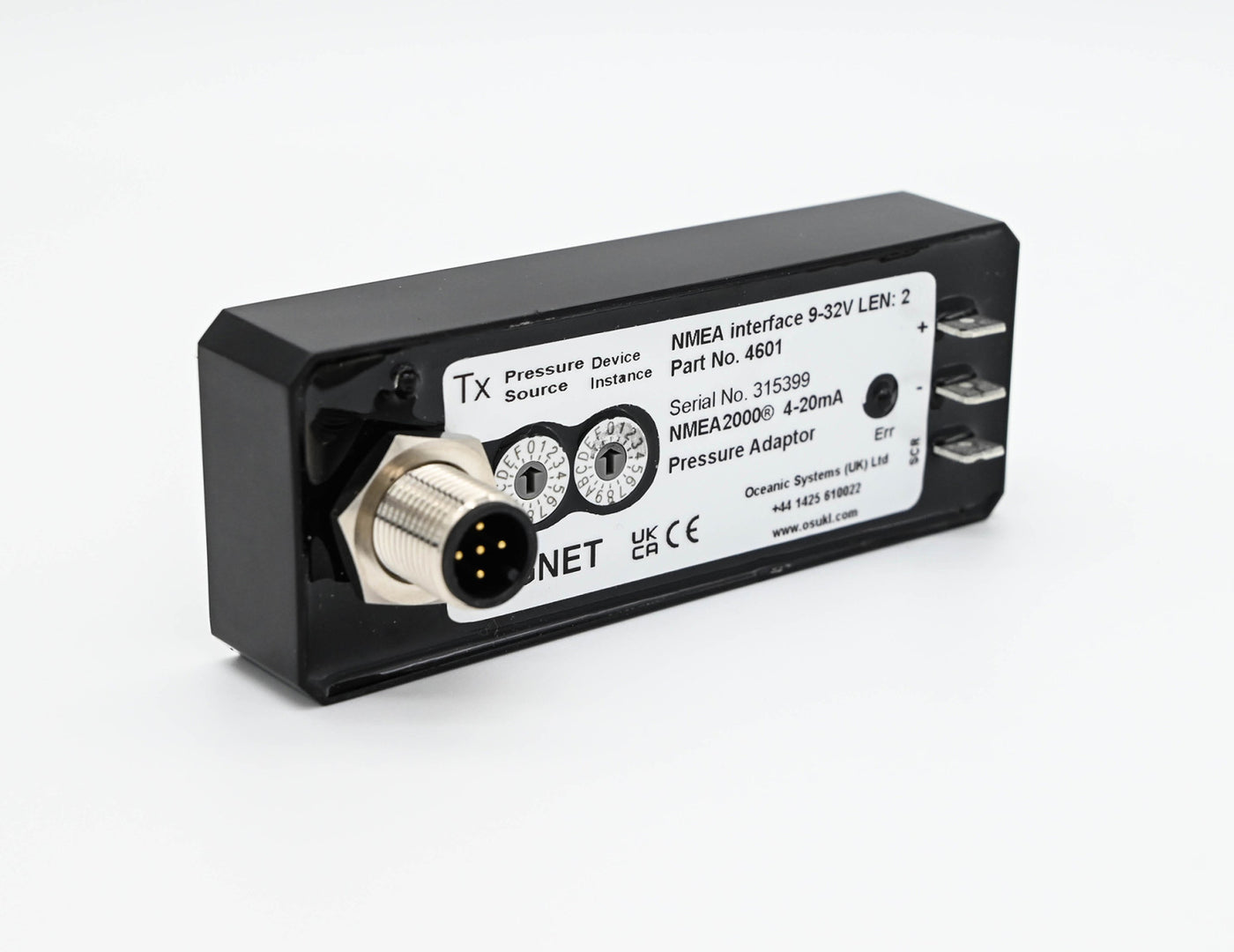 Oceanic Pressure Adaptor