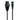 Garmin BlueNet 010-12528-20 field installable adapter kit, larger view of black boot and blue-ringed plug