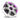 Fusion SP-SL10SPW Apollo 010-02918-41 10in LED marine subwoofer, white grille with violet lit ring, angled front
